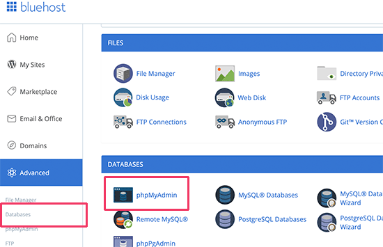如何访问phpmyadmin