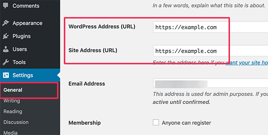 修复wordpress Url以避免资源失败错误