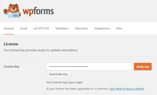 Wpforms