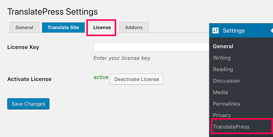 Addlicense