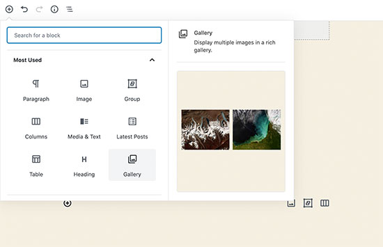 Block Preview