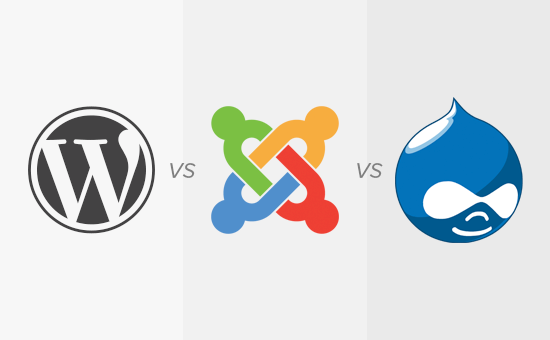 Wordpress Vs Joomla Vs Drupal –哪个更好