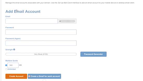 Createaccount
