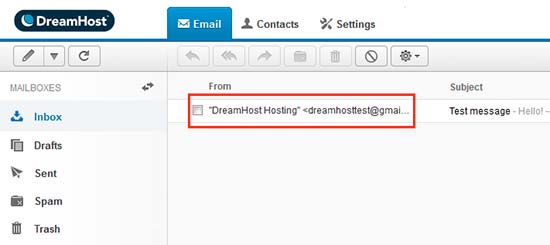 Dhwebmail Ui