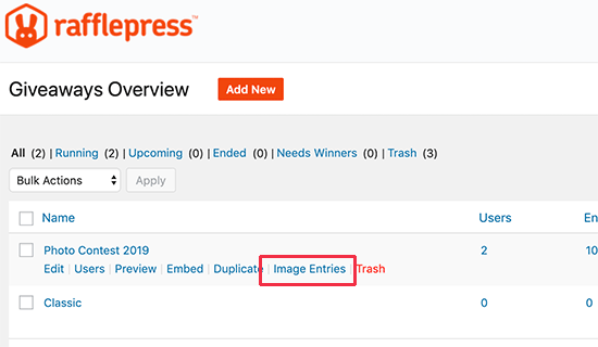 Imageentries