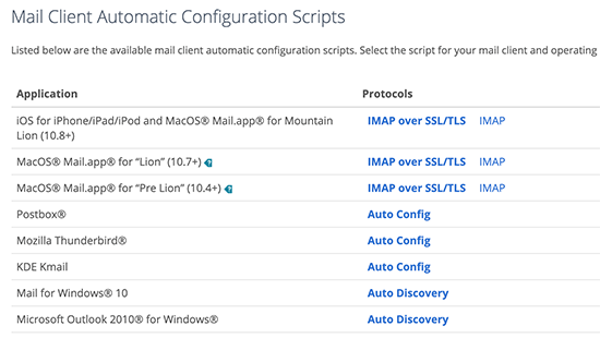 Mailclients