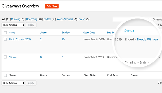 Randomwinners