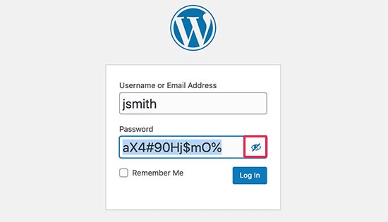 Showpassword