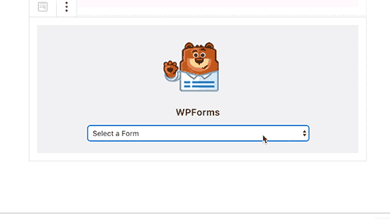 Wpformsblock
