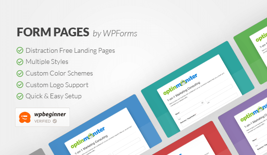 Wpforms的表单页面– WordPress的google表单替代品