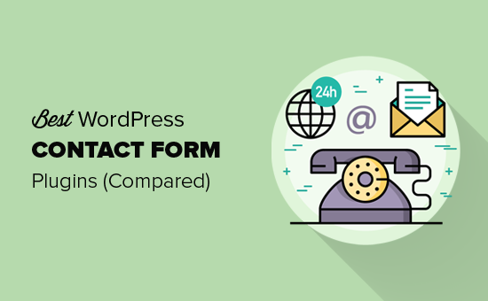 比较5个适用于wordpress的最佳联系表单插件