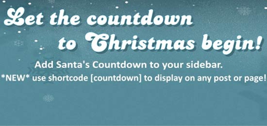 Christmascountdownwidget