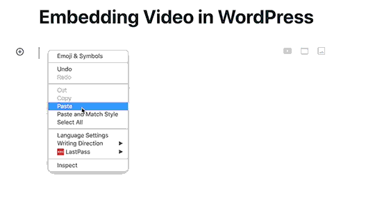 Embed Youtube Video