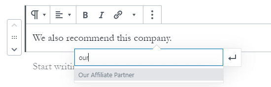 Find Affiliate Link In Search