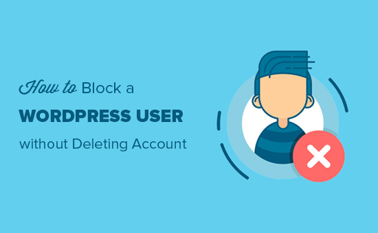 如何在不删除其帐户的情况下阻止wordpress用户