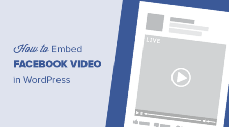 如何在wordpress中嵌入facebook视频