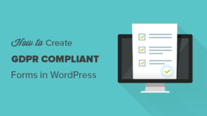 如何在wordpress中创建符合gdpr的表格