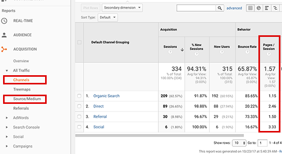 使用google Analytics(分析)跟踪每次访问的页面浏览量