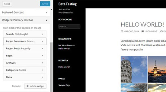 Wordpress 3.9 – Smith