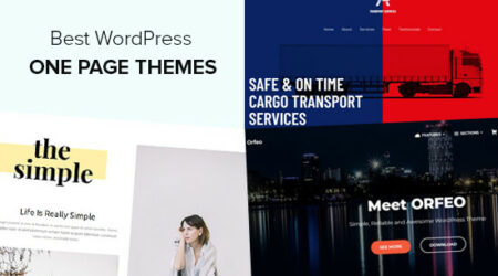 二十五个最佳单一页面wordpress主题