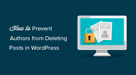 如何防止作者删除wordpress中的帖子