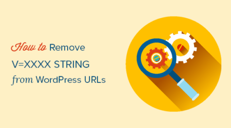 如何从wordpress Url中删除v = Xxxx字符串