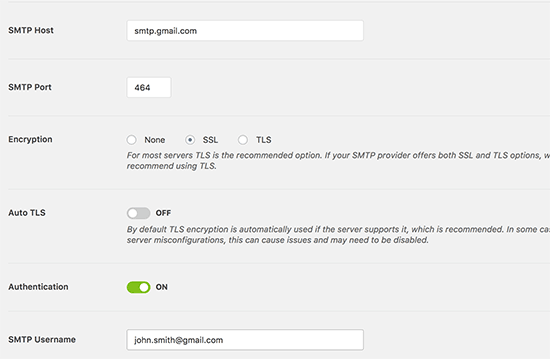 Gmailsmtp Wpmailsmtp