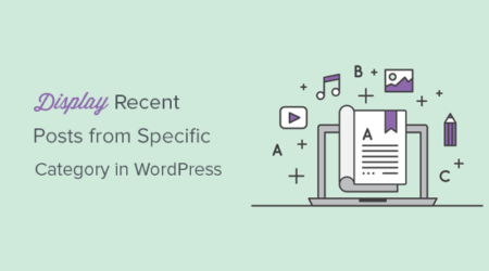 如何在wordpress中显示特定类别的最新帖子