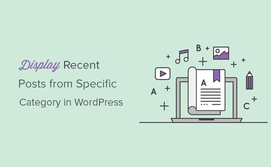 如何在wordpress中显示特定类别的最新帖子