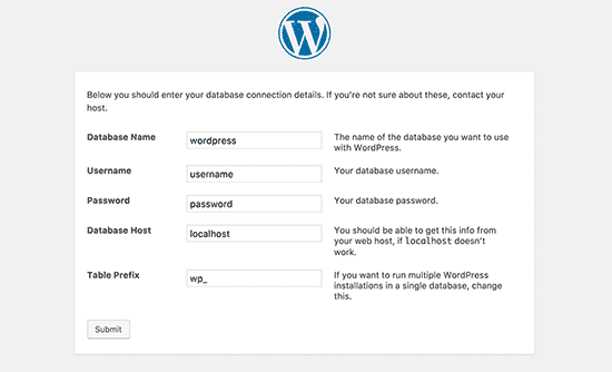 安装wordpress