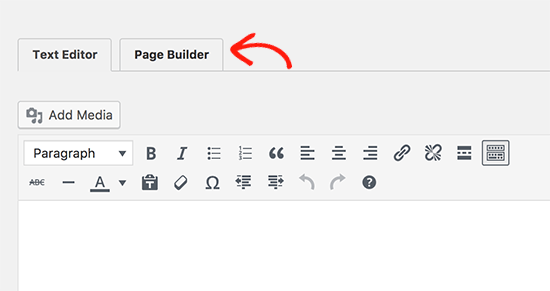 使用page Builder插件创建全宽页面