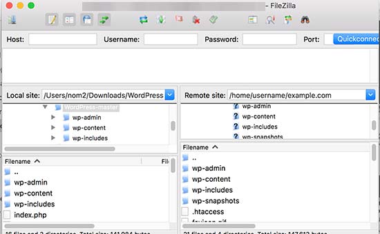 Filezilla
