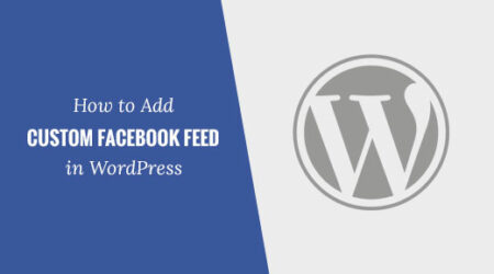 如何在wordpress中创建自定义facebook Feed