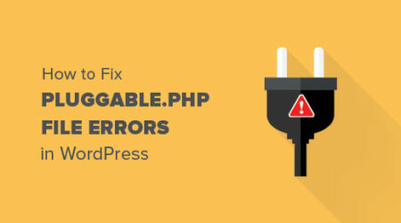 如何修复wordpress中的pluggable.php文件错误