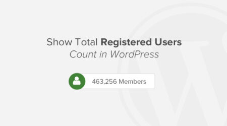 如何显示wordpress中的注册用户总数