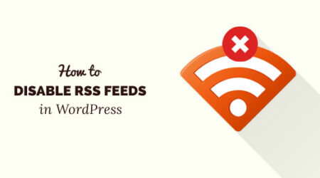 如何在wordpress中禁用rss源