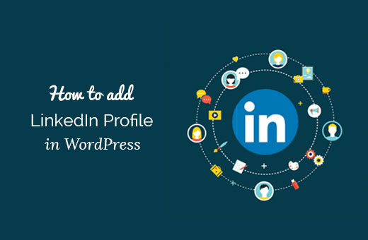 如何将您的linkedin个人资料添加到wordpress