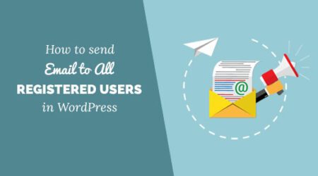 如何在wordpress中向所有注册用户发送电子邮件