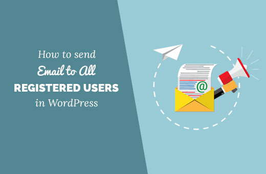 如何在wordpress中向所有注册用户发送电子邮件