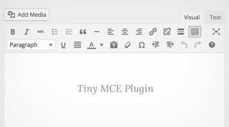 如何创建wordpress Tinymce插件