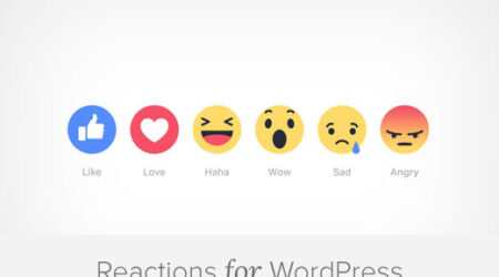 如何将类似facebook的反应添加到wordpress帖子中