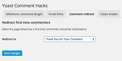 如何为wordpress设置yoast Comment Hacks插件