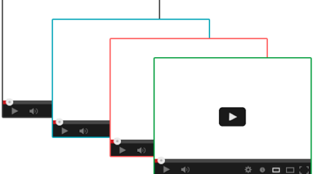 如何在视频嵌入周围添加iframe边框