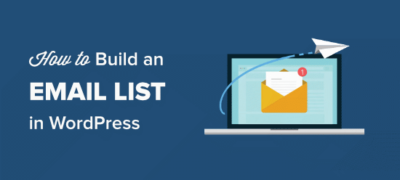 如何在wordpress中建立电子邮件列表