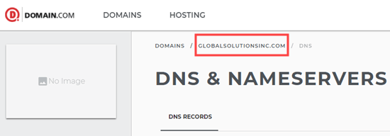 使用domain.com更改mx记录