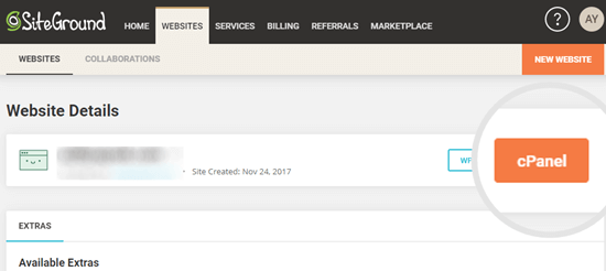 使用siteground更改mx记录