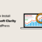 如何在wordpress中安装microsoft Clarity Analytics