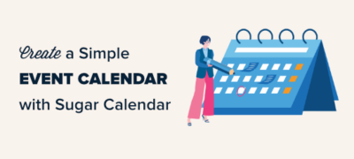 如何使用sugar日历创建简单的事件日历