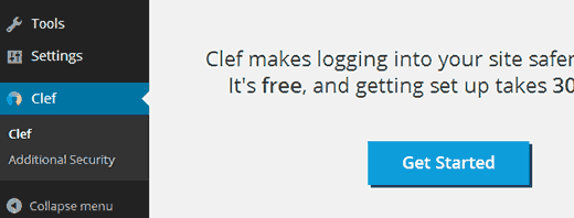如何在您的wordpress网站上设置clef