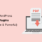 9个适用于WordPress的最佳PDF插件